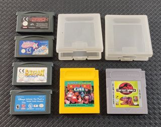Lote de videojuegos Game Boy y Game Boy Advance