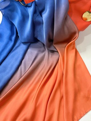 Pañuelo seda degradado