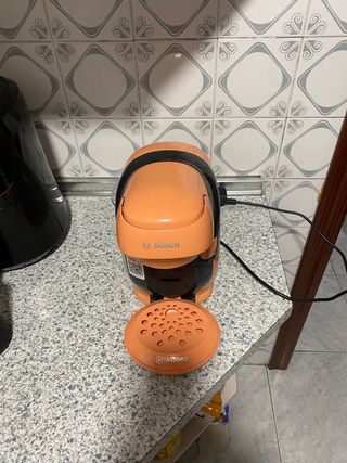 Cafetera tassimo bosh naranja