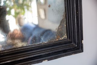 Antigüo espejo Isabelino XIX