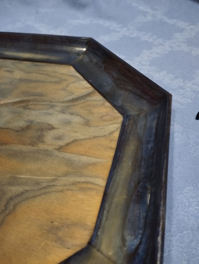 Vassoio vintage ottagonale