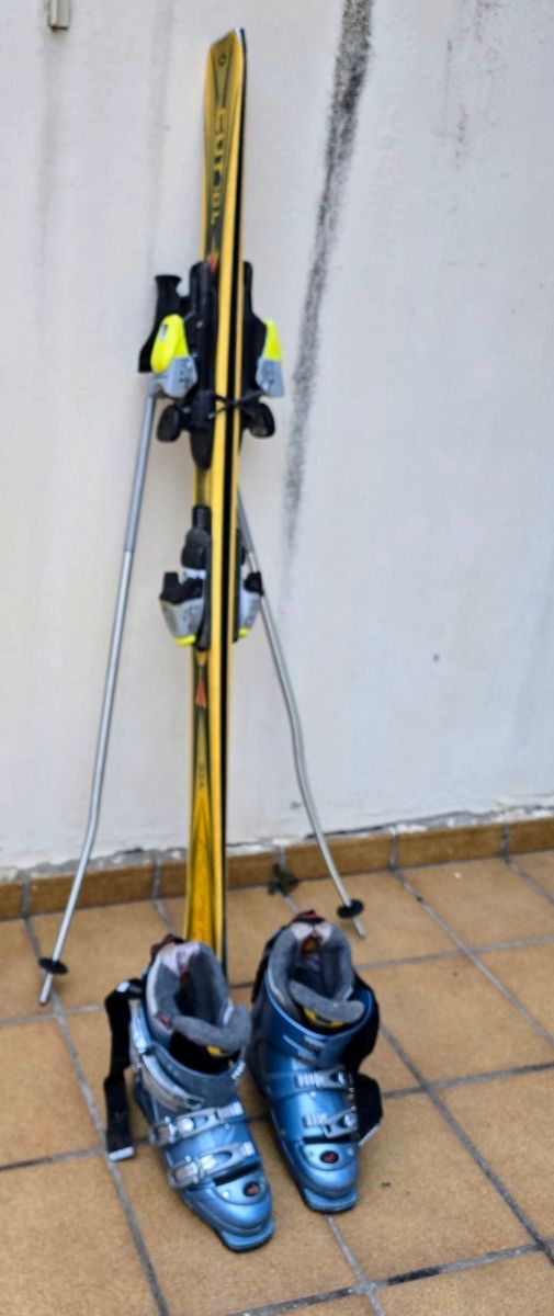 Kit de esquí adulto esquis más botas