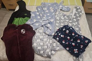 LOTE DE 5 PIJAMAS CALENTITOS