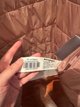 Chaqueta de pelo rosa