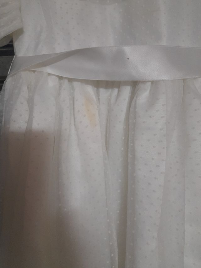 Vestido comunión antiguo