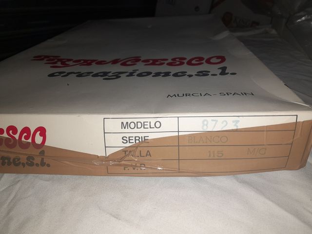 Vestido comunión antiguo