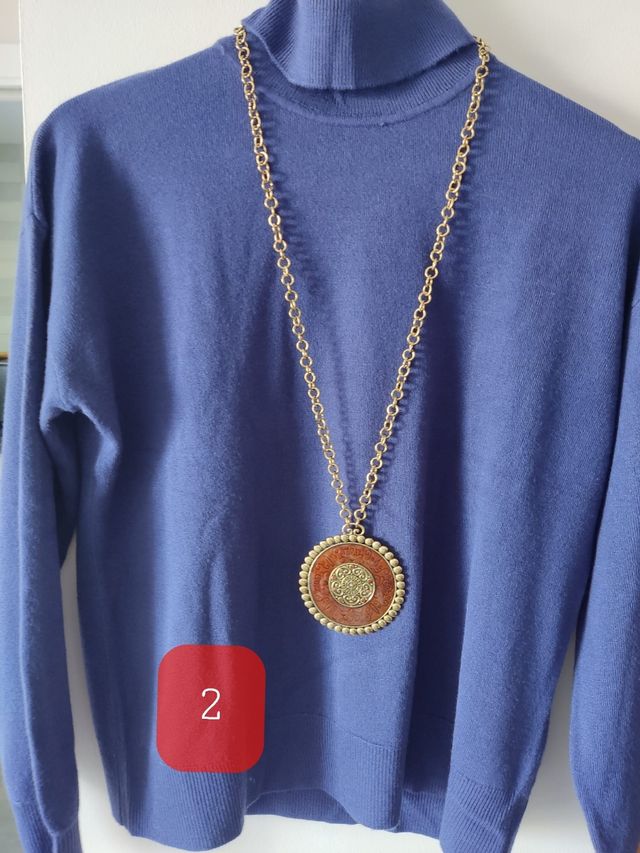 Collar bisutería 3 unidades o lote