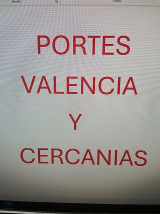 transportes en valencia 