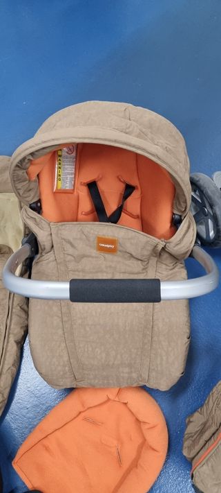 Carro silla + Portabebé CasualPlay