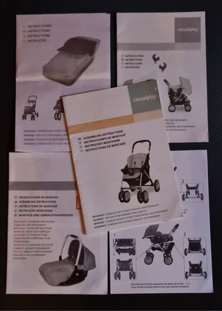 Carro silla + Portabebé CasualPlay