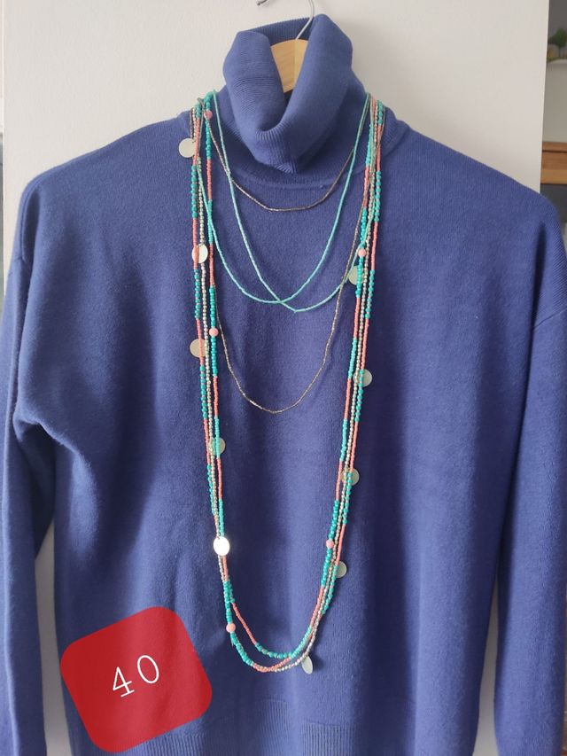 Collares bisutería 3 unidades o lotes