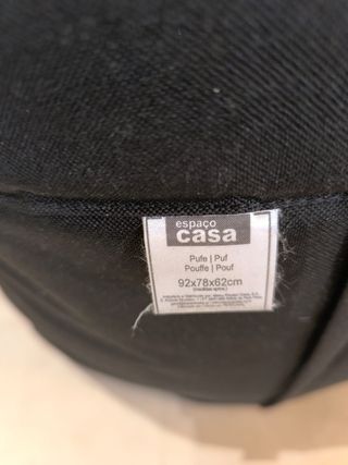 Puff, sillón individual color oscuro