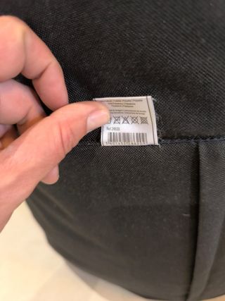 Puff, sillón individual color oscuro