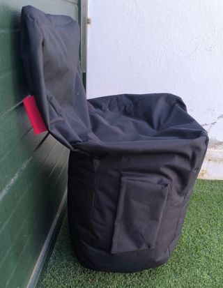 Puff, sillón individual color oscuro