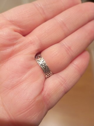 Anillo plata con piedra luna natural