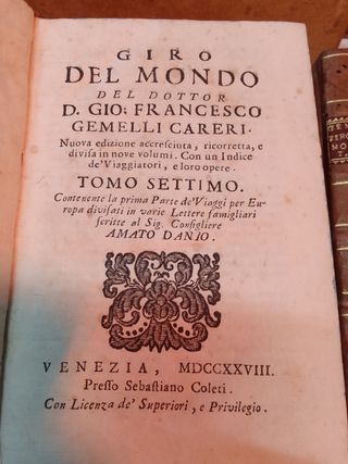 Serie completa volumi Giro del mondo Gemelli 1728