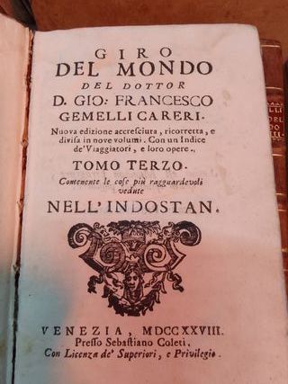 Serie completa volumi Giro del mondo Gemelli 1728