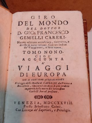 Serie completa volumi Giro del mondo Gemelli 1728