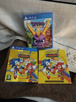 Sonic y Spyro ps4 