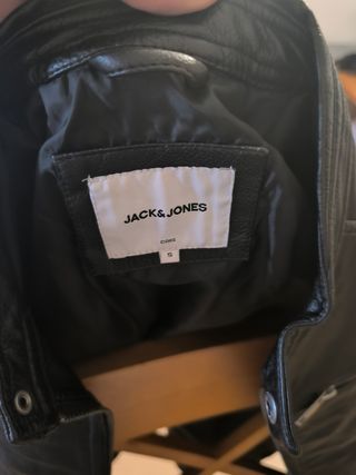 Chaqueta de piel Jack & Jones