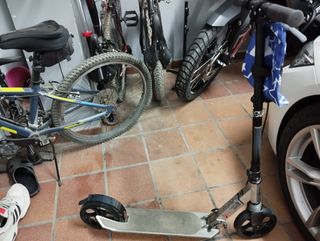 Patinete grande, plegable 