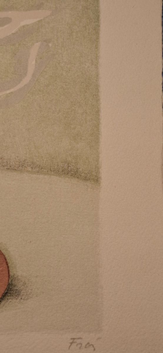 Litografia Felicita Frai Ritoccata Mano