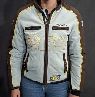 Chaqueta moto Bering para mujer. Talla M