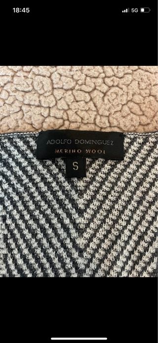 Jersey rayas Adolfo Domínguez talla S