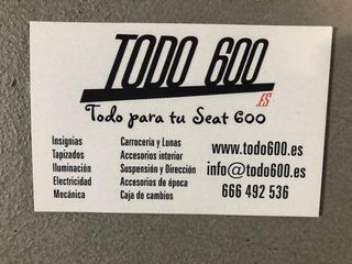 Cable bujías Seat 600.