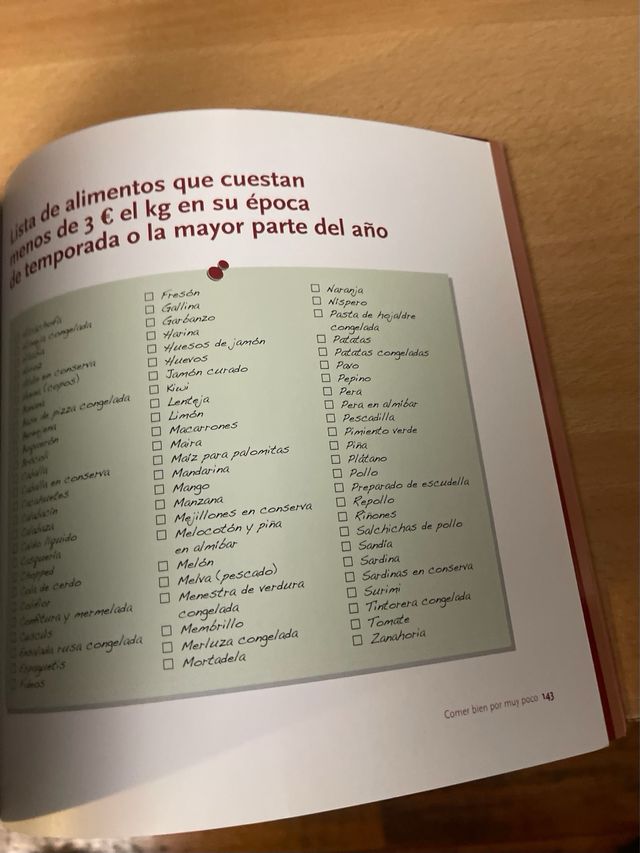 Comer bien por muy poco