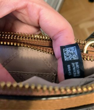 Bolso bandolera Michael Kors dos cremalleras