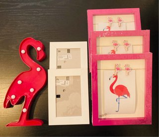 Decoración, rosa fucsia