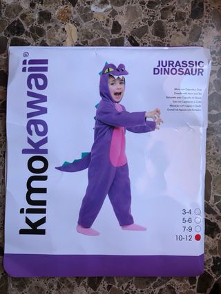 Disfraz dinosaurio jurásico, niñ@ 10-12