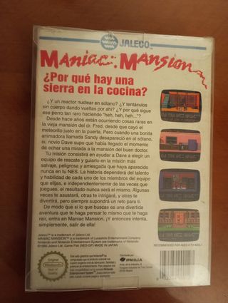 🇪🇸 Maniac mansion nes 