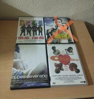 Lote 319 cine español dvd