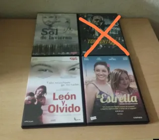 Lote 319 cine español dvd