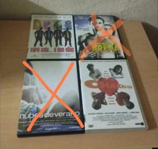 Lote 319 cine español dvd