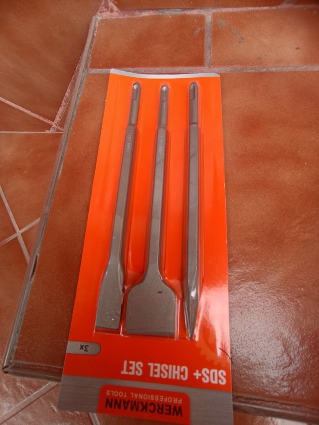 Juego de cinceles para pica pica