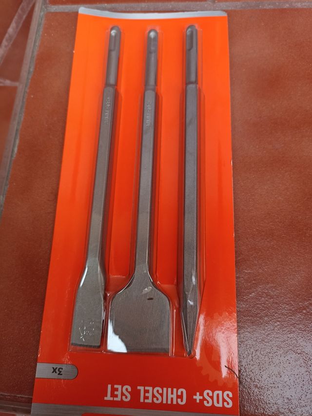 Juego de cinceles para pica pica