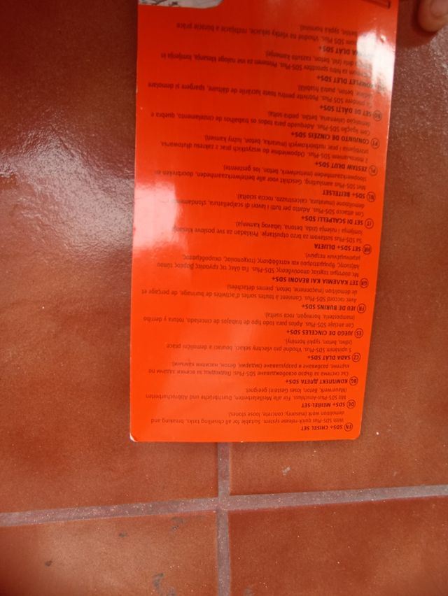 Juego de cinceles para pica pica