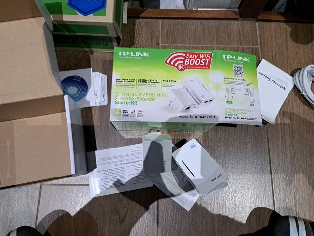 Plc con WiFi de 300mbps tp-link