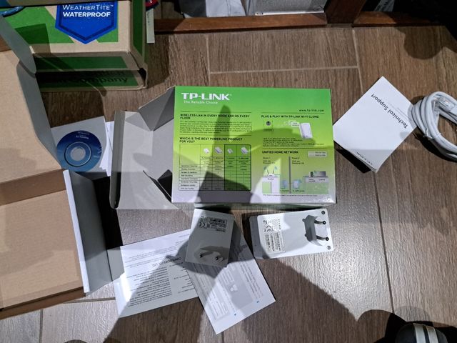 Plc con WiFi de 300mbps tp-link