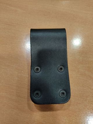 BELT06 Pinza Cinturón Cuero Click Fast para walkie