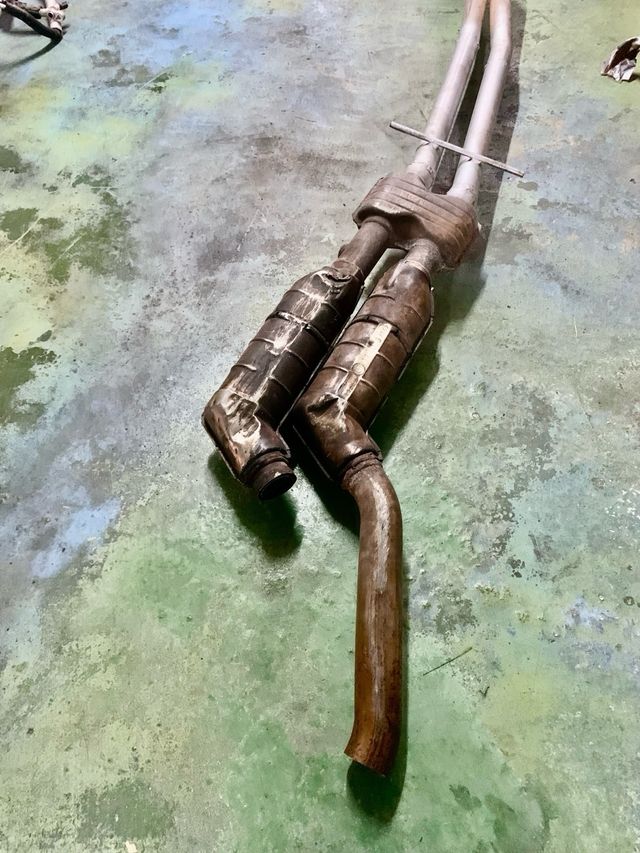 escape completo y colectores bmw e36 328i