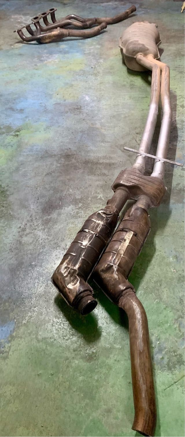 escape completo y colectores bmw e36 328i