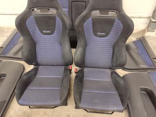 Interior RECARO Mitsubishi evo VIII