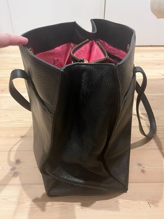 Bolso negro de piel TOUS original