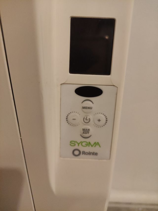 Radiador eléctrico.