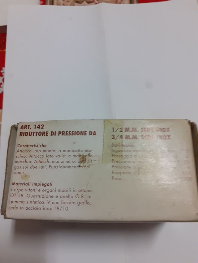 Riduttore di pressione