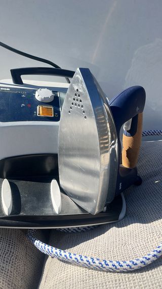 Plancha vapor ropa profesional